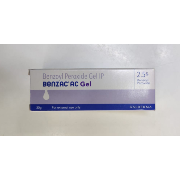 Benzac AC 2.5% Gel - Galderma India Pvt Ltd