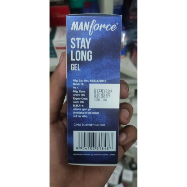 Manforce Staylong Gel - Mankind