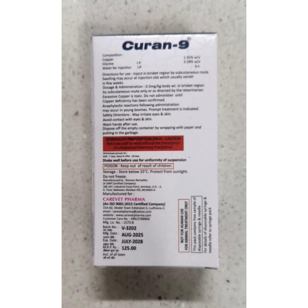 Curan-9 - Carevet Pharma