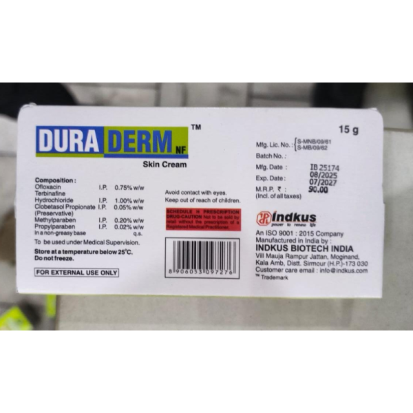 Duraderm Skin Cream - Indkus Biotech India