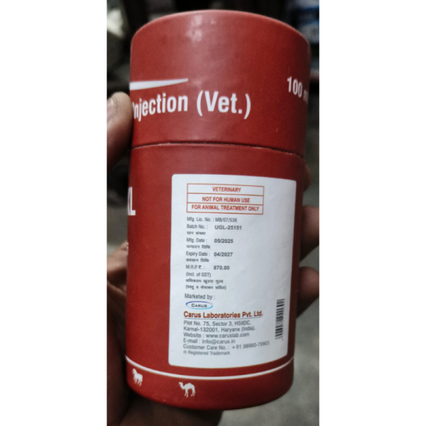 Mecovet XL Injection - Carus Laboratories Pvt. Ltd