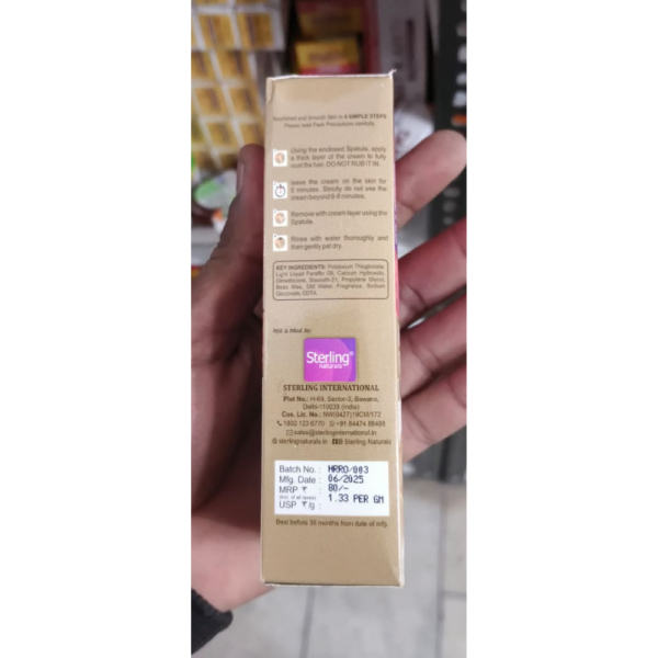 Hair Removal Cream - Sterling Naturals