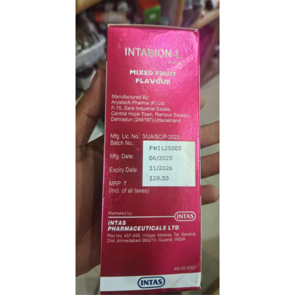 Intabion-L Syrup - Intas