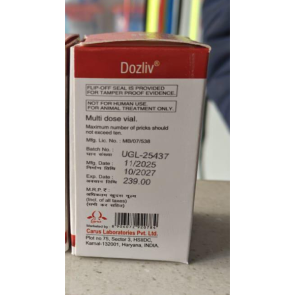 Dozliv Injection - Carus Laboratories Pvt. Ltd
