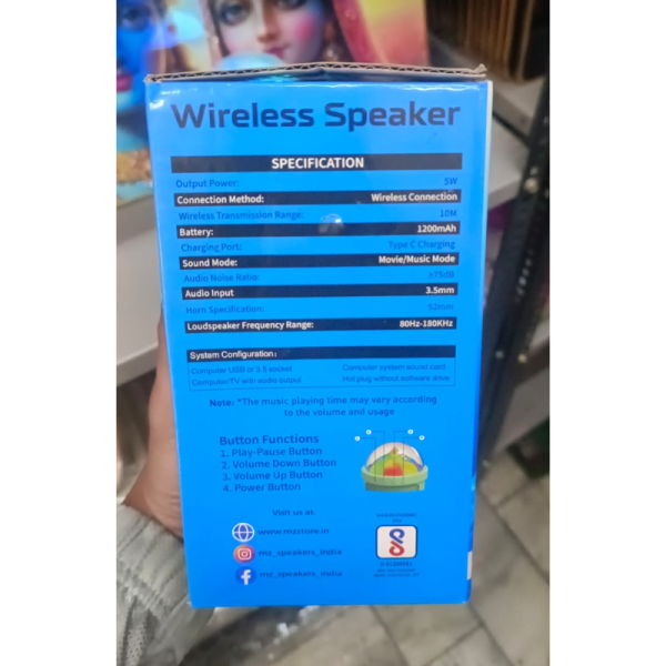 Wireless Speaker - MZ