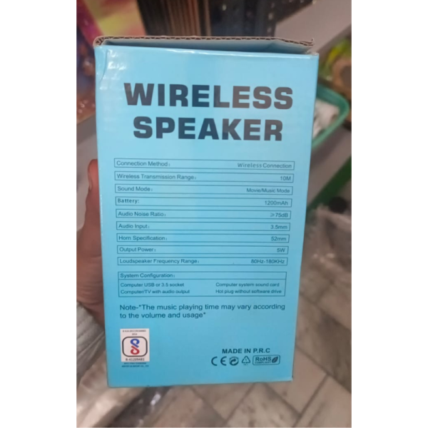 Wireless Speaker - MZ