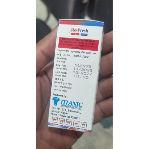 Re-Fresh Oral Suspension - Titanic Pharma