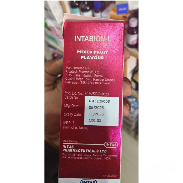 Intabion-L Syrup - Intas