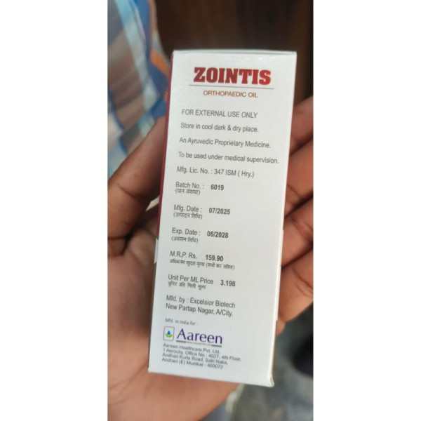 Zointis Orthopaedic Oil image 4