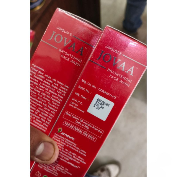Jovaa Brightening Face Wash - Jimsum's