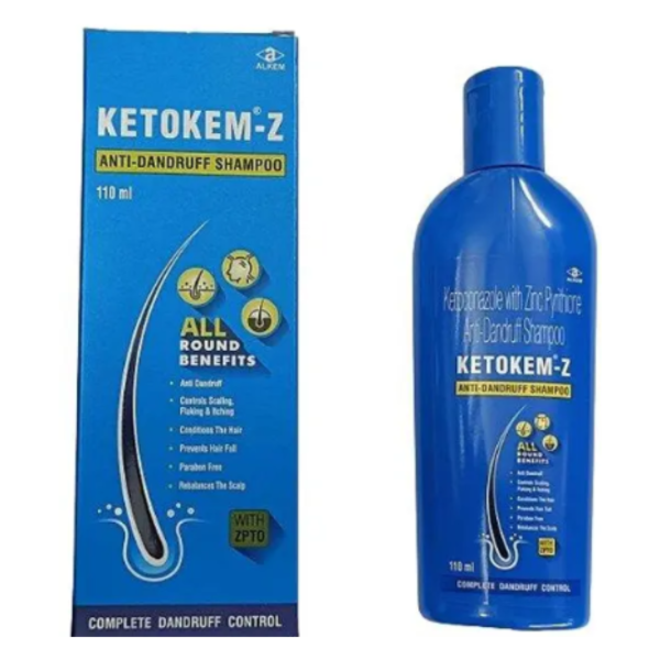 Ketokem-Z Anti Dandruff Shampoo - Alkem Laboratories Ltd