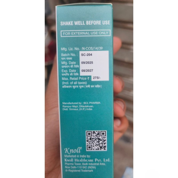 Ketoconol-Plus Shampoo - Knoll Healthcare Pvt Ltd