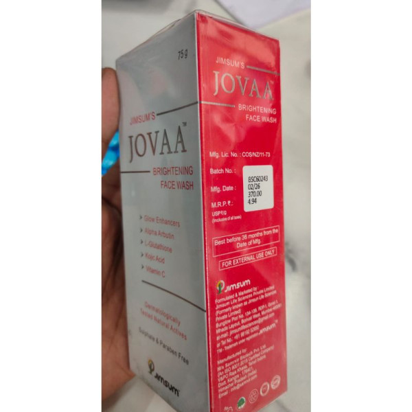 Jovaa Brightening Face Wash - Jimsum's