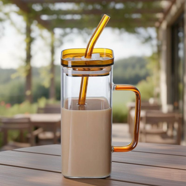 Tumbler With Lid Straw Image