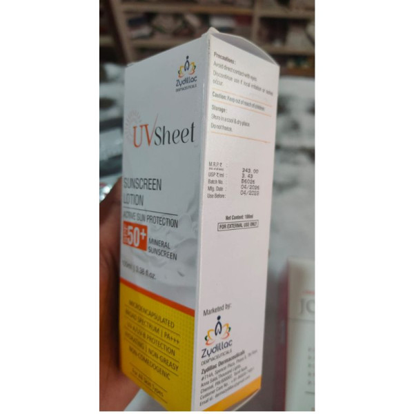 UV Sheet Sunscreen Lotion image 4