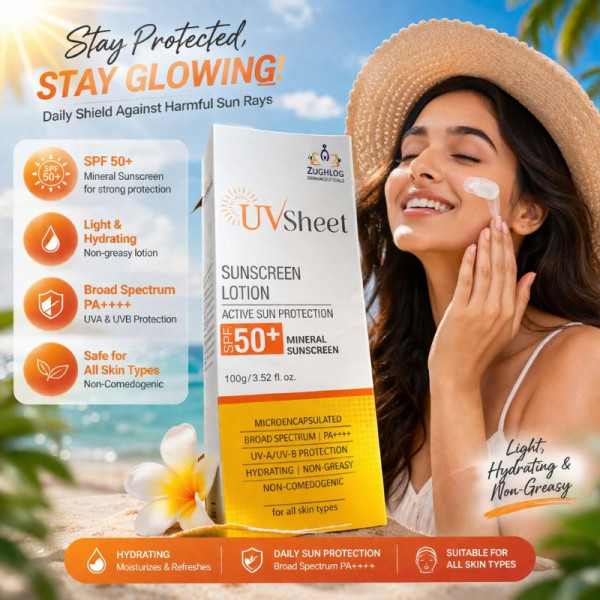 UV Sheet Sunscreen Lotion Image