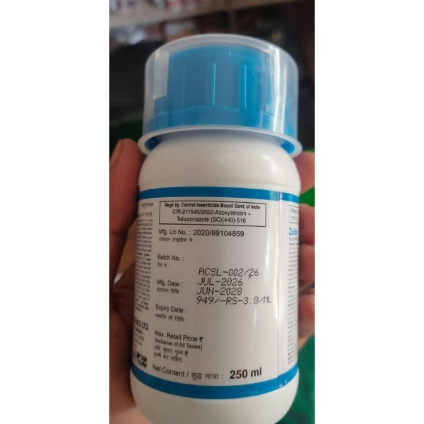 Aravali Zolbin Fungicide Azoxystrobin 11% + Tebuconazole 18.3% SC image 3
