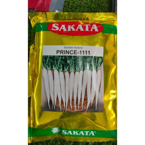 Sakata Prince-1111 Radish Hybrid Seeds 250g Premium F1 Hybrid Seeds image 2