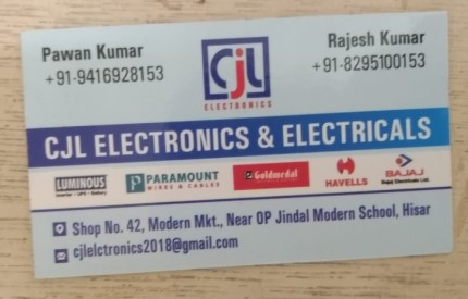 CJL ELECTRONICS & ELECTRICALS